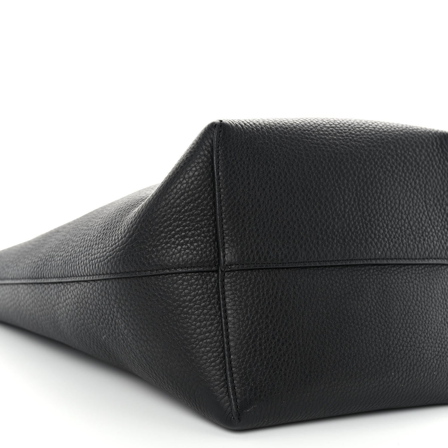 The Row Grained Calfskin Medium N/S Park Tote Black 8 of 9