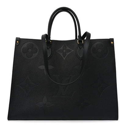 Louis Vuitton Empreinte Monogram Giant Onthego GM Black 1 of 9