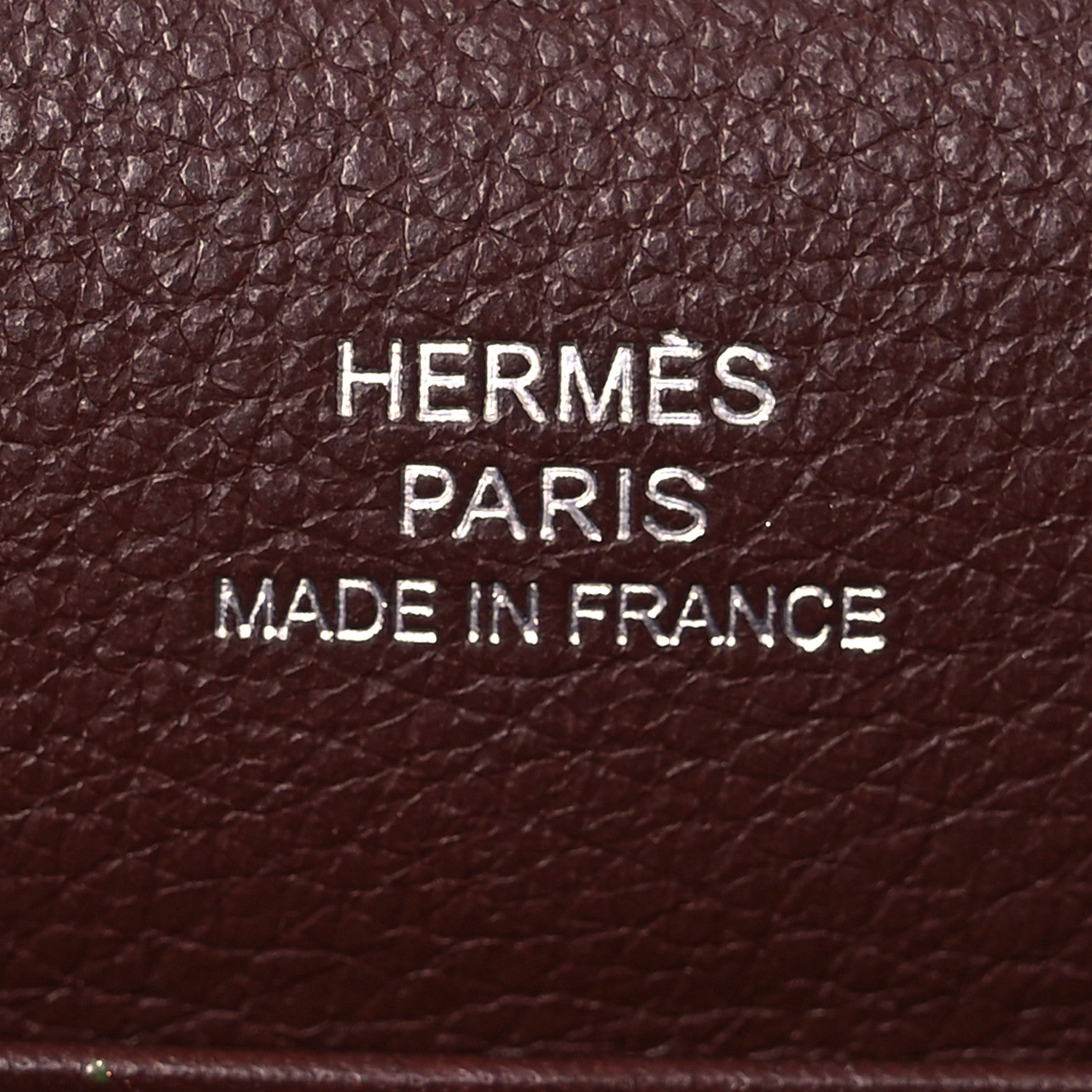 Hermes Evergrain Kelly Pochette Clutch Havane 5 of 14
