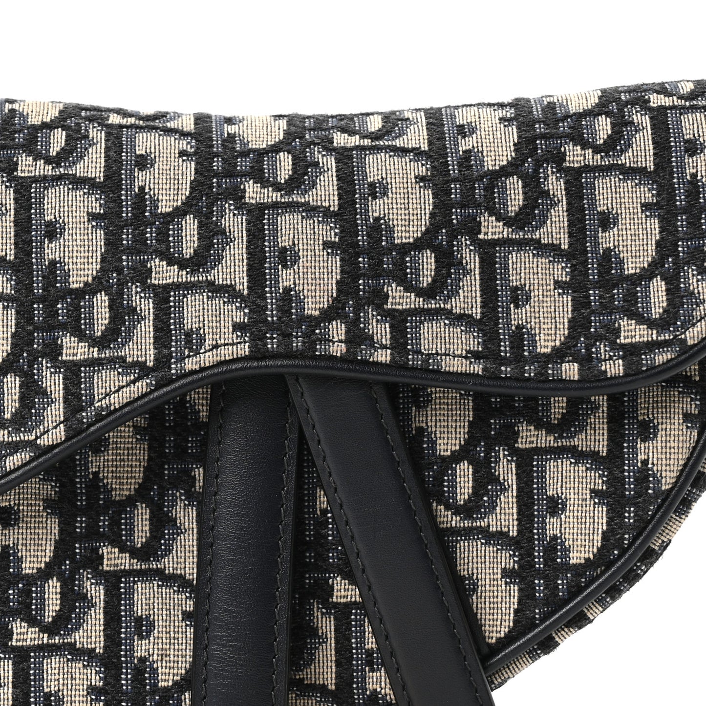 Oblique Mini Saddle Bag Blue