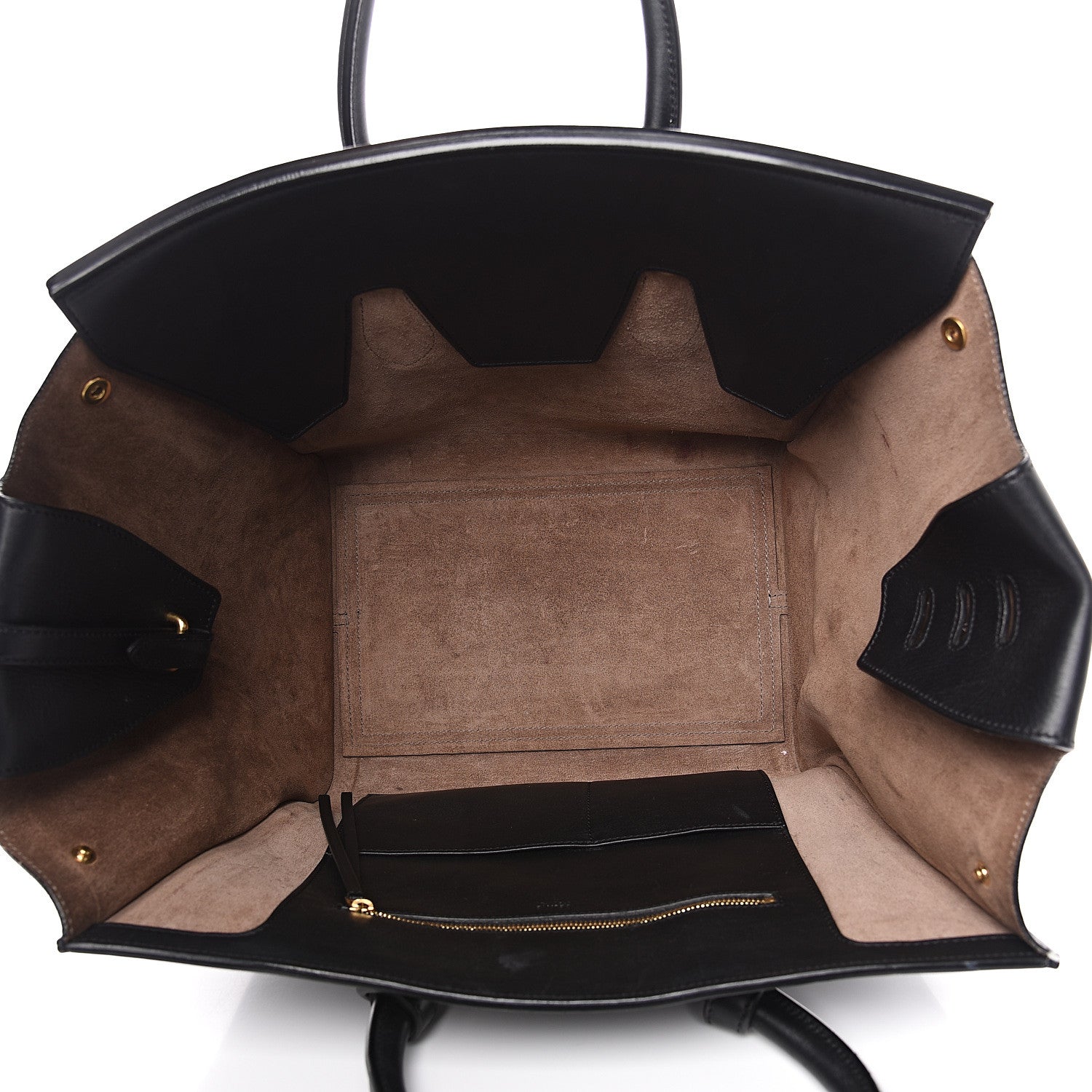 Celine Smooth Calfskin Small Tie Knot Tote Black 4 of 17