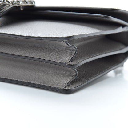 Gucci Pebbled Calfskin Small Dionysus Shoulder Bag Dusty Grey 10 of 12