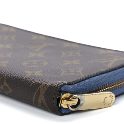 Louis Vuitton Monogram Zippy Wallet Blue Jean 12 of 12