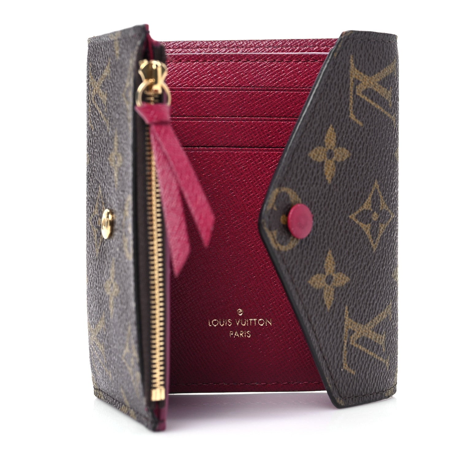 Louis Vuitton Monogram Victorine Wallet Fuchsia 5 of 7