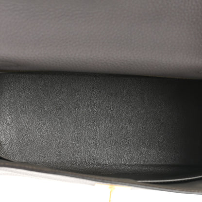 Hermes Togo Kelly Retourne 28 Etain 5 of 12