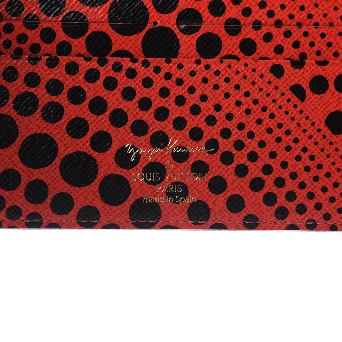 Monogram Kusama Waves Insolite Wallet Red