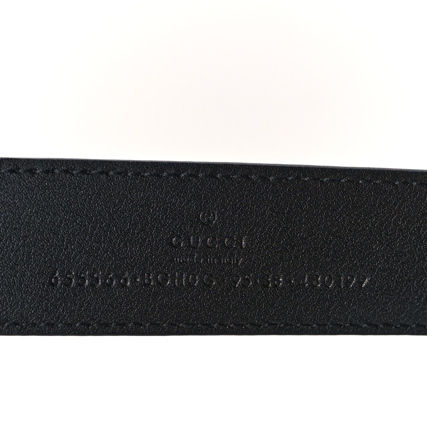 Selleria Calfskin G 30mm Belt 95 38 Black