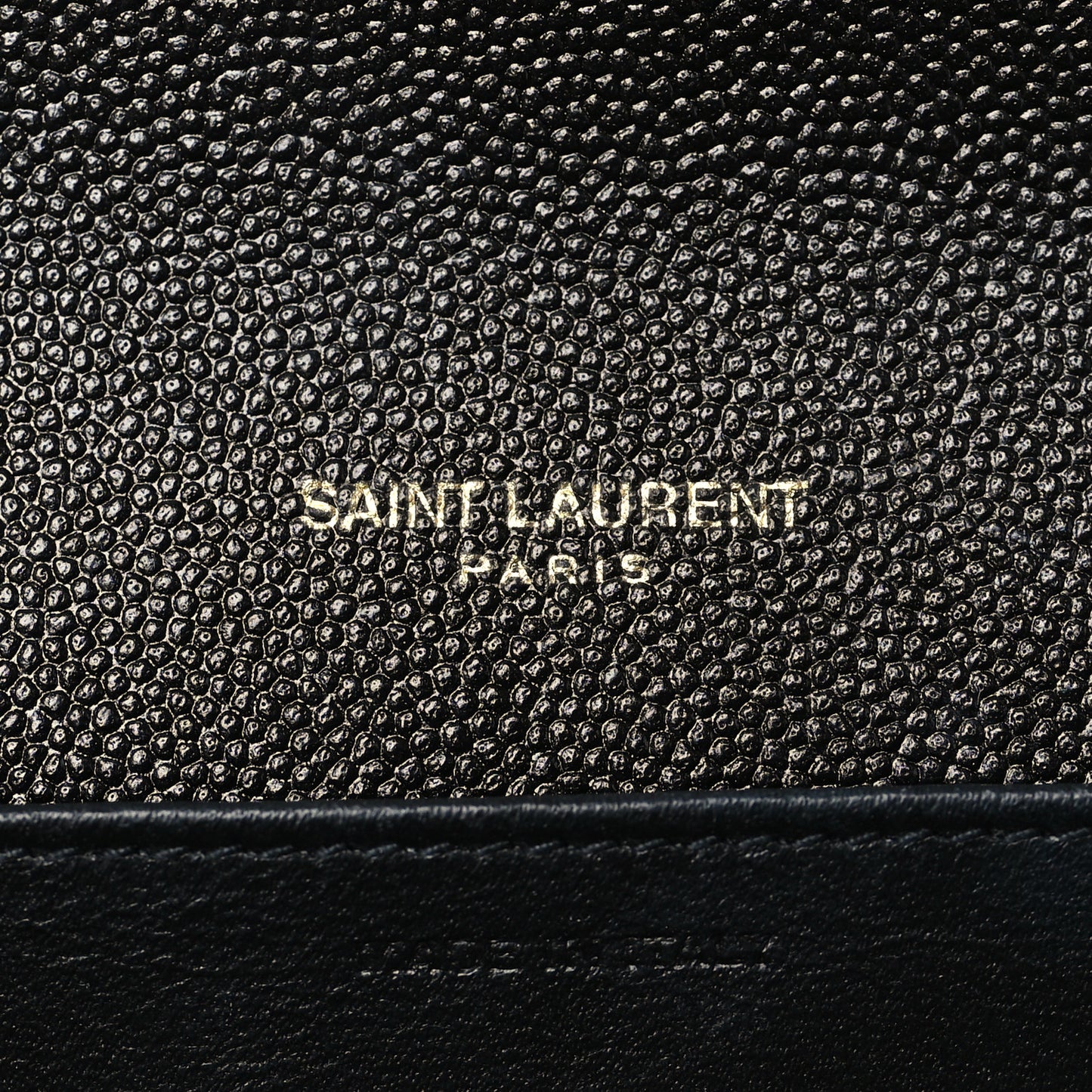 Grain De Poudre Uptown Chain Wallet Black