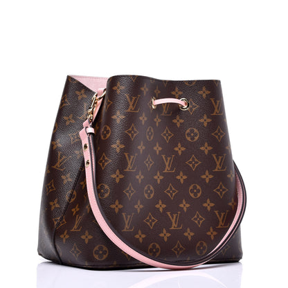 Louis Vuitton Monogram Neonoe MM Rose Poudre 3 of 9