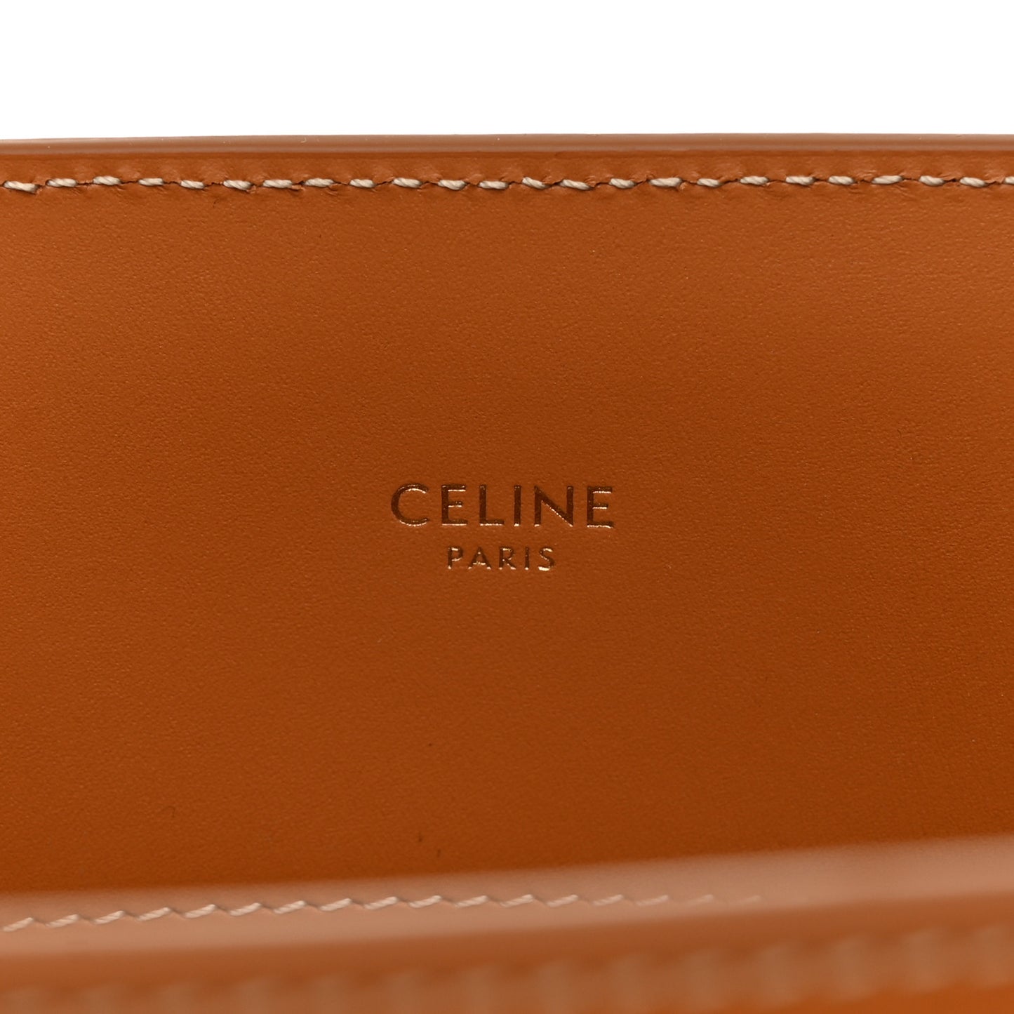 Canvas Calfskin Logo Print Small Vertical Cabas Natural Tan