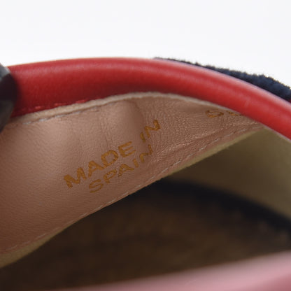 Gucci Terry Cloth GG Monogram Espadrilles 35.5 Blue Red 10 of 12