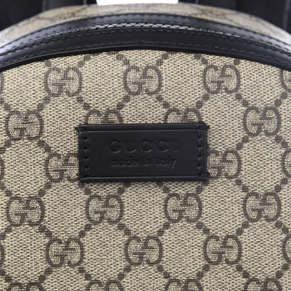 Gucci GG Supreme Monogram Small Eden Day Backpack Black 9 of 9