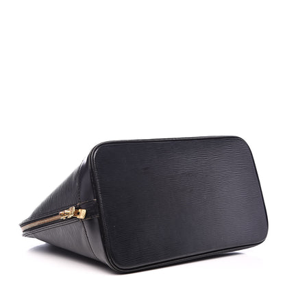 Louis Vuitton Epi Alma PM Black 4 of 19