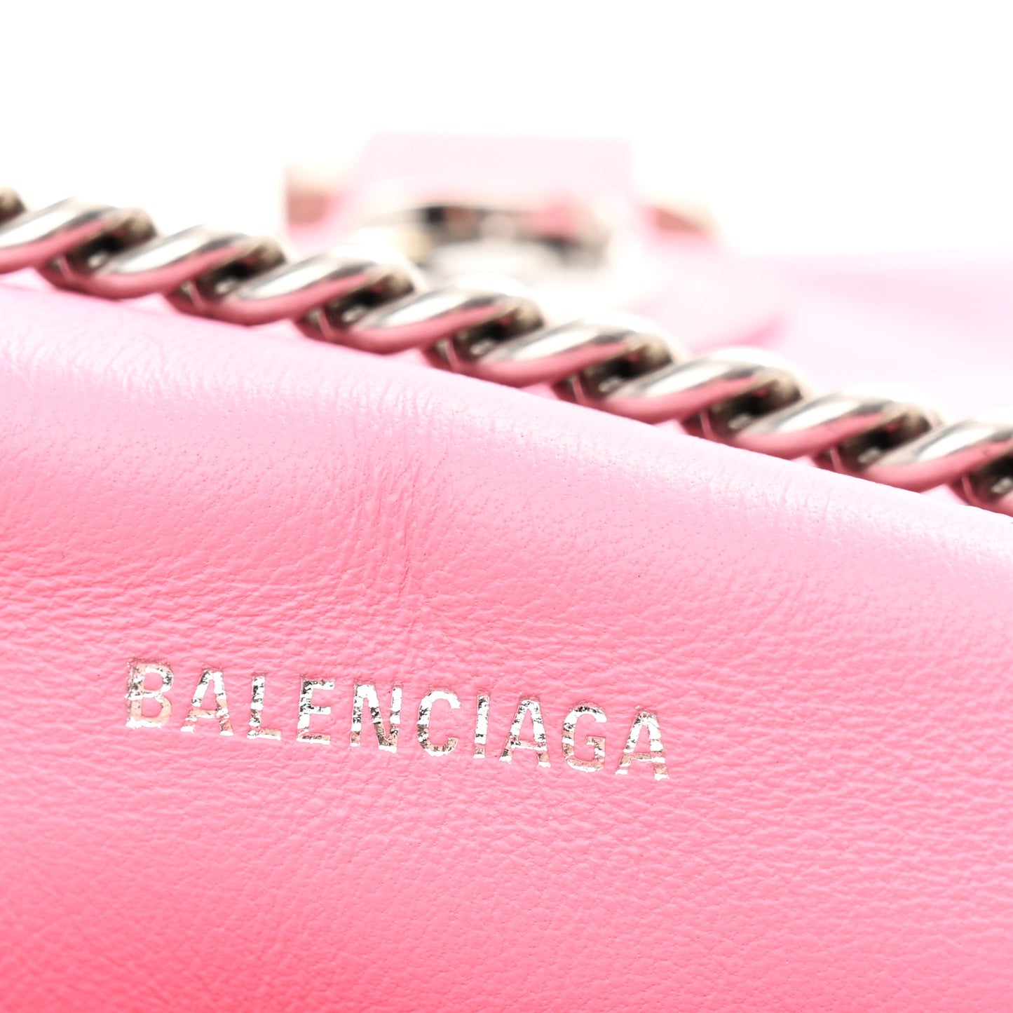 Crushed Calfskin Quilted XS Crush Chain Bag Sweet Pink