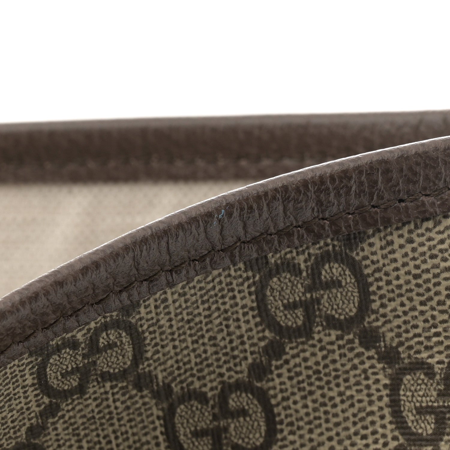 Gucci GG Supreme Monogram Textured Calfskin Small Ophidia Shoulder Tote Bag Beige Ebony New Acero 11 of 11