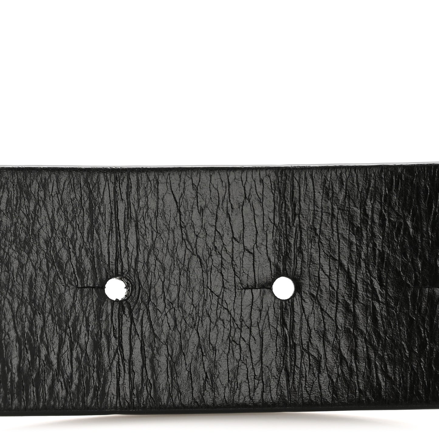 Calfskin CC Reversible Belt 85 White Black