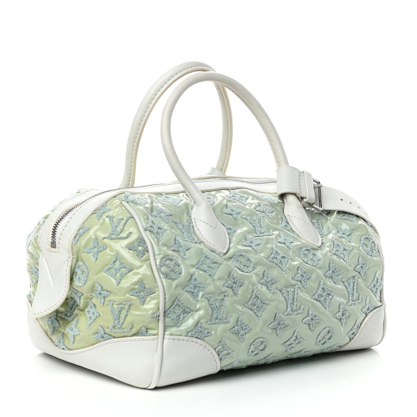 Monogram Bouclettes Speedy Round Mint