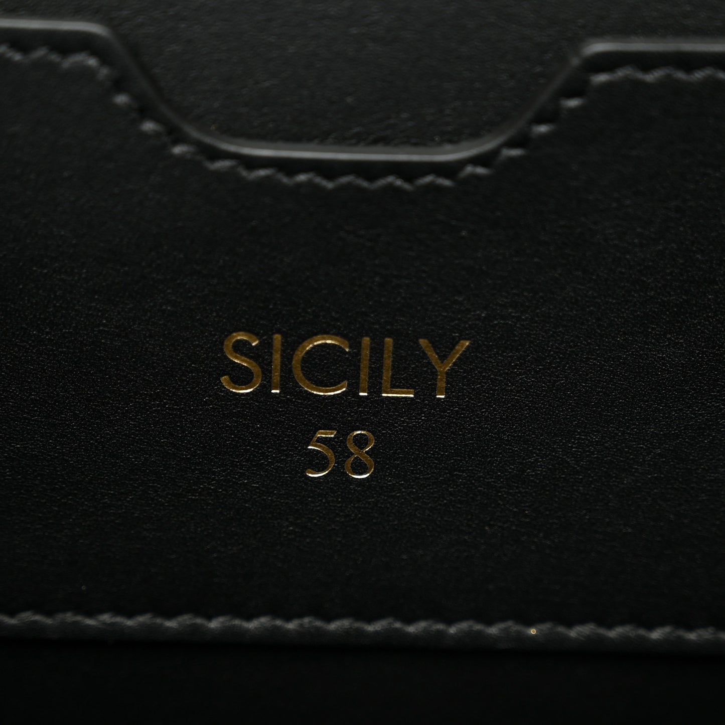 Vitello Morbido Large Sicily 58 Bag Black