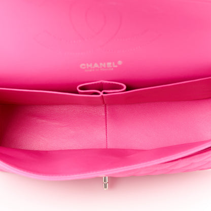 Chanel Iridescent Caviar Quilted Jumbo Double Flap Pink 5 of 14