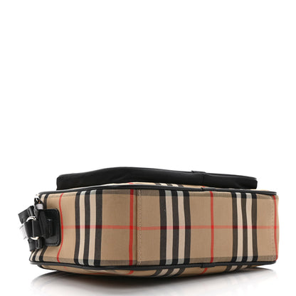 Burberry Vintage Check Calfskin Small Camera Bag Archive Beige 4 of 9