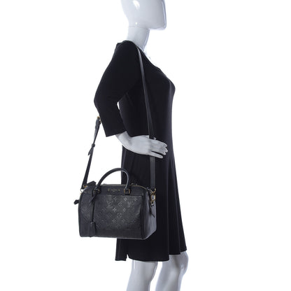Louis Vuitton Empreinte Speedy Bandouliere 25 NM Black 2 of 9