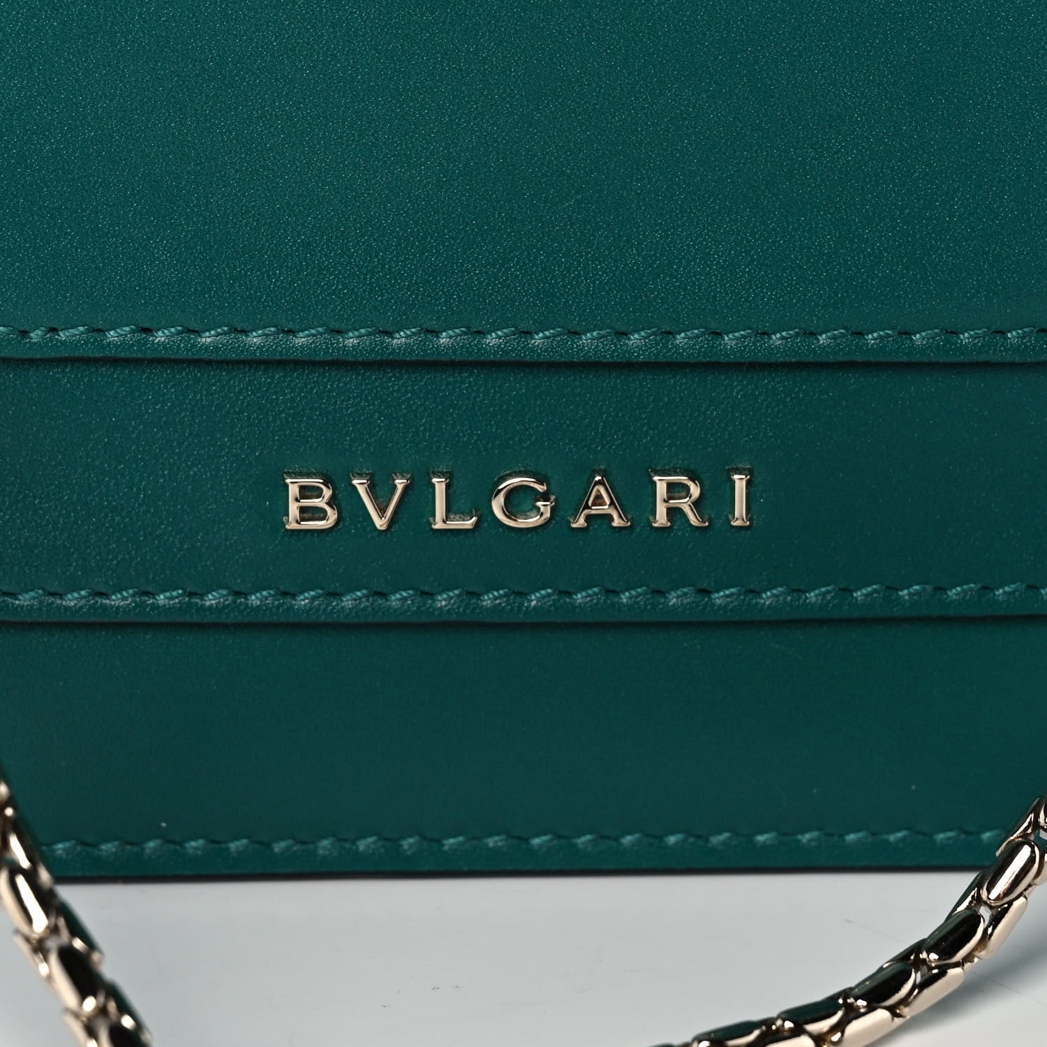 Bulgari Calfskin Serpenti Forever Crossbody Bag Emerald Green 11 of 12