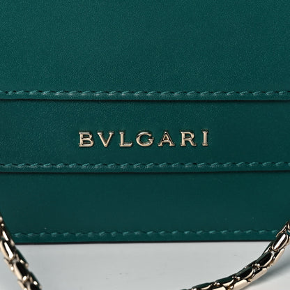 Bulgari Calfskin Serpenti Forever Crossbody Bag Emerald Green 11 of 12