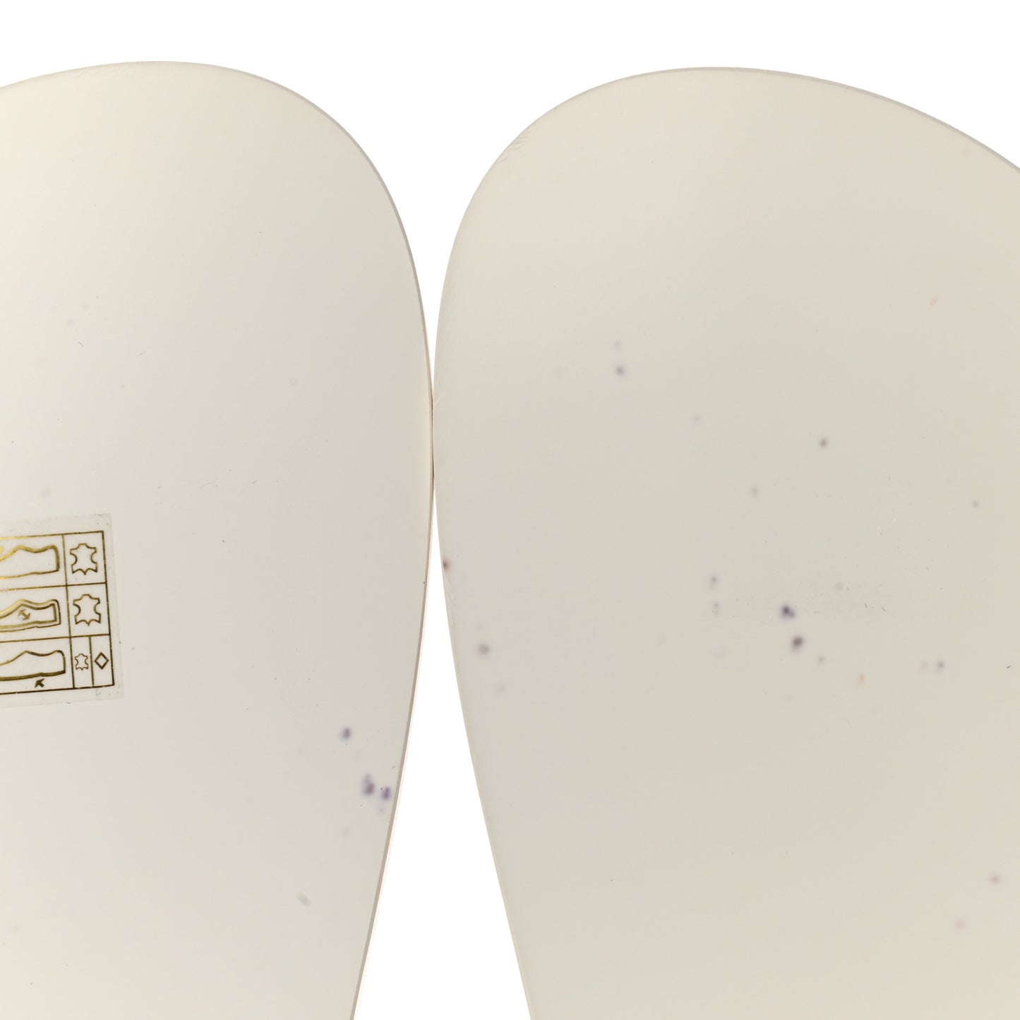 Calfskin Printed Velcro Dad Sandals 39 White