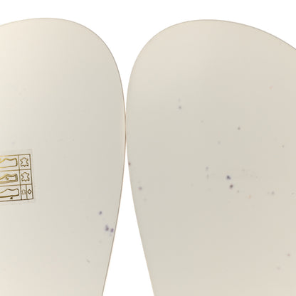 Chanel Calfskin Printed Velcro Dad Sandals 39 White 9 of 10