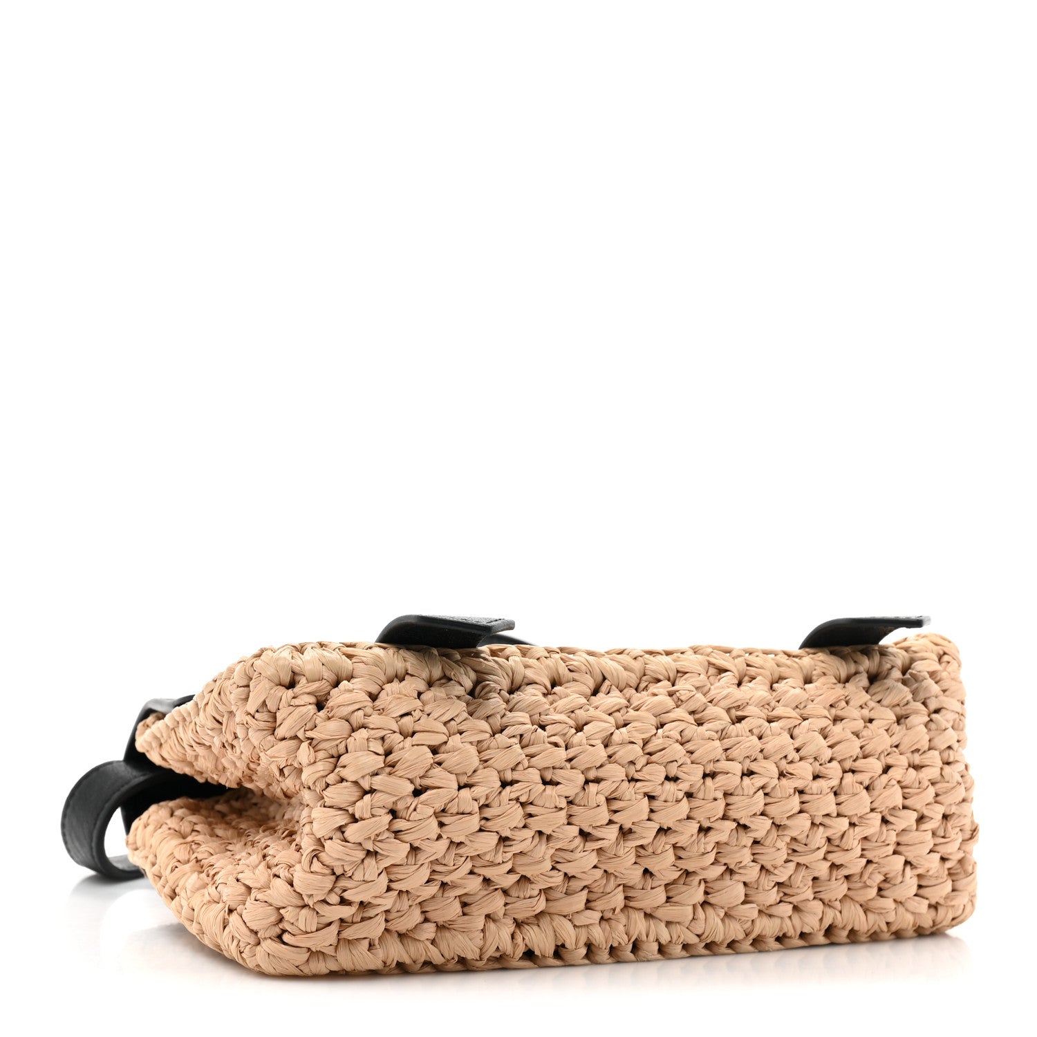 Proenza Schouler Raffia Lambskin PS1 Mini Crossbody Black 4 of 10