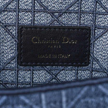 Christian Dior Denim Cannage Small Caro Bag Blue 6 of 11