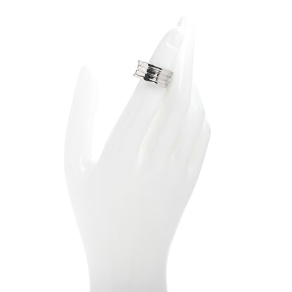 Bulgari 18K White Gold B.Zero1 Three-Band Ring 52 6 2 of 5