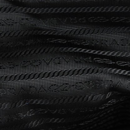 Prada Vitello Daino Double Pocket Shoulder Bag Nero Black 7 of 8