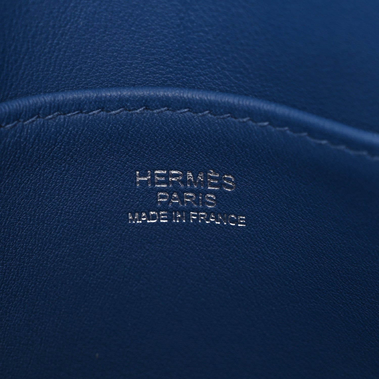 Hermes Evercolor Swift Sac Licol 17 Bleu Brighton White Black 6 of 13