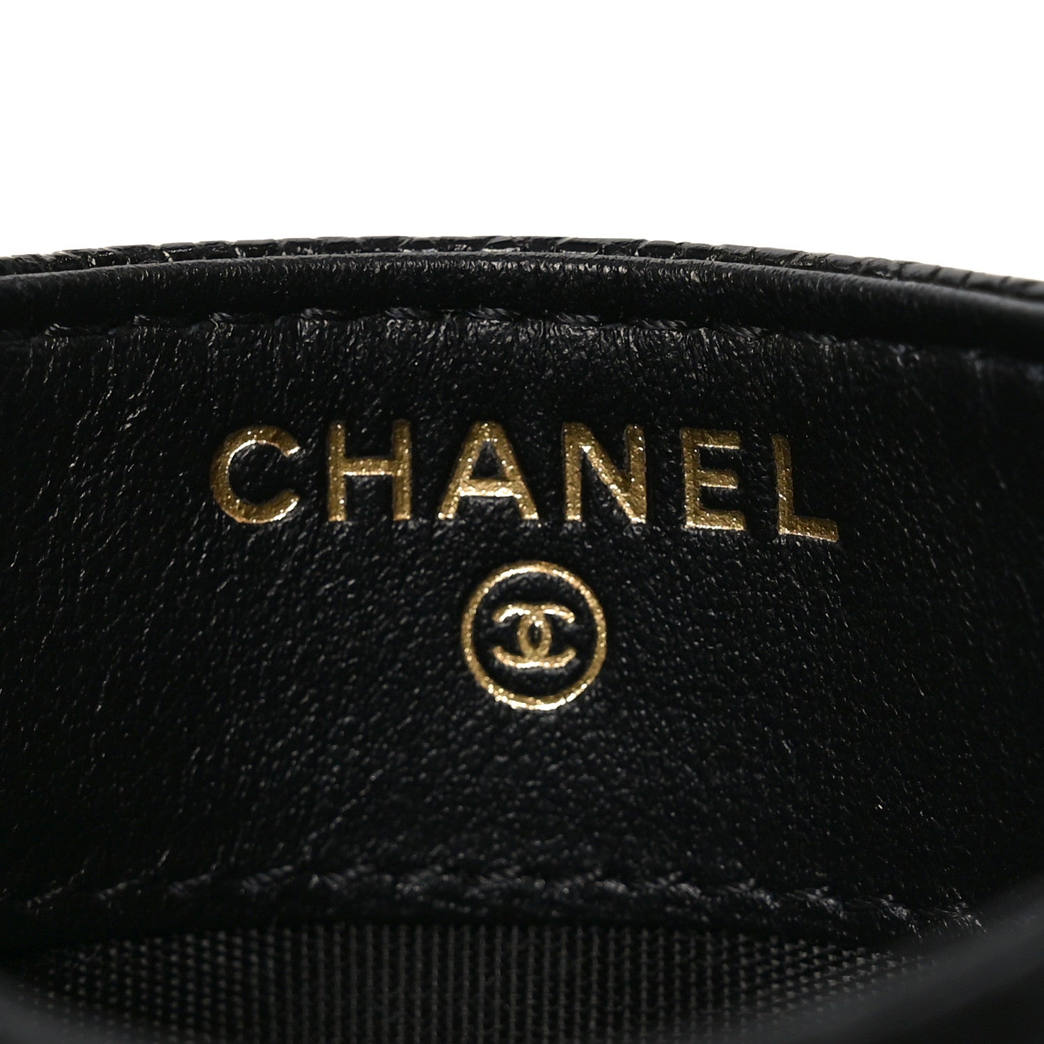 Chanel Caviar Quilted Boy Card Holder Black 6 of 8