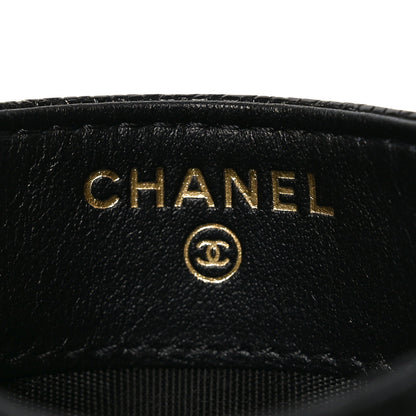 Chanel Caviar Quilted Boy Card Holder Black 6 of 8