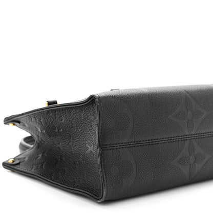 Louis Vuitton Empreinte Monogram Giant Onthego PM Black 8 of 10