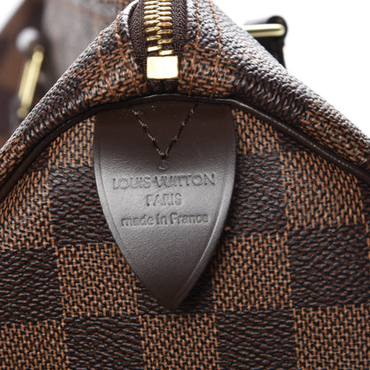 Louis Vuitton Damier Ebene Speedy 30 6 of 7