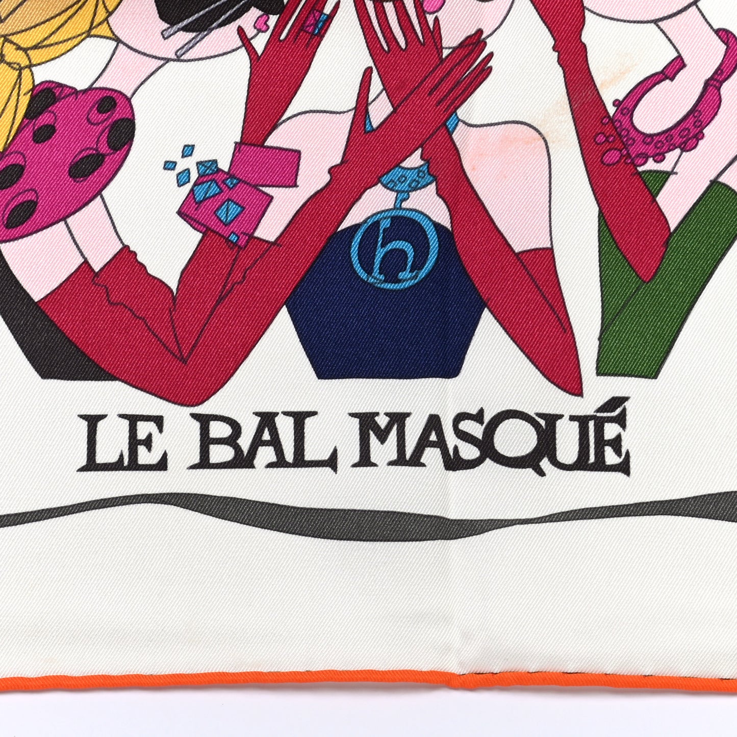 Silk Le Bal Masque Scarf 70