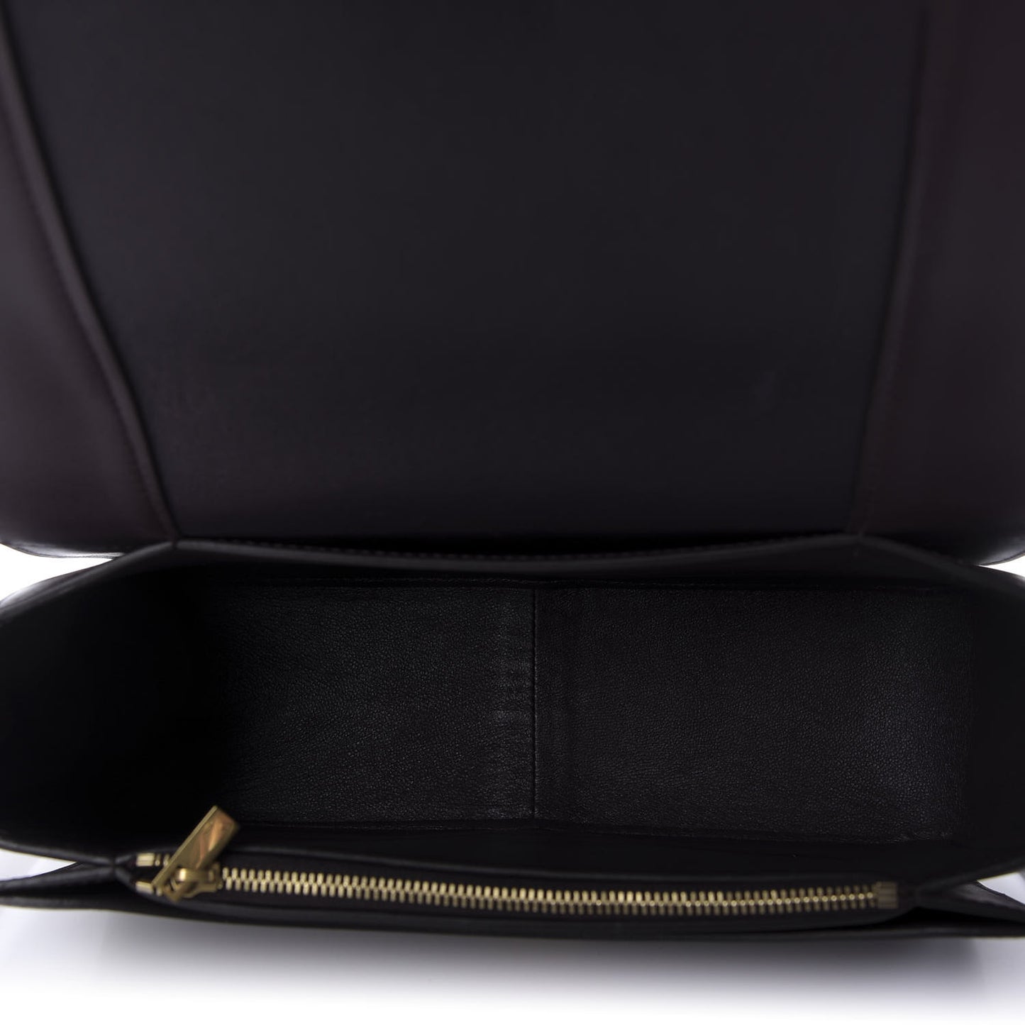 Shiny Smooth Calfskin Medium Frame Shoulder Bag Velvet Desert