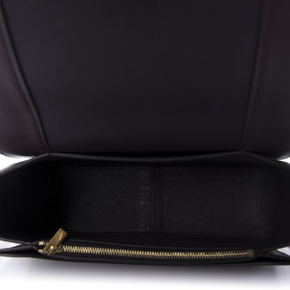 Celine Shiny Smooth Calfskin Medium Frame Shoulder Bag Velvet Desert 5 of 9