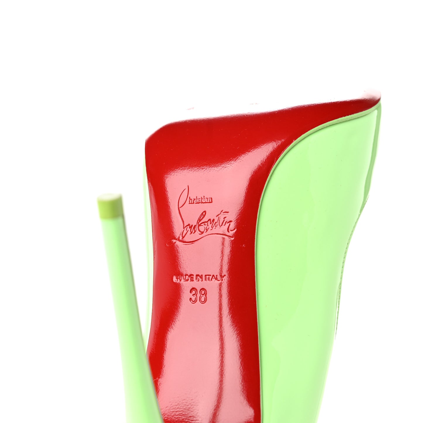 Patent Hot Chick 100 Pumps 38 Tropique