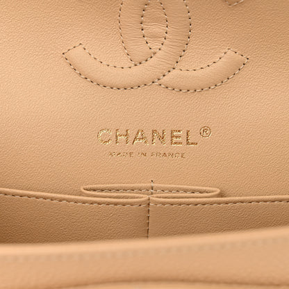 Chanel Caviar Quilted Small Double Flap Beige 6 of 10