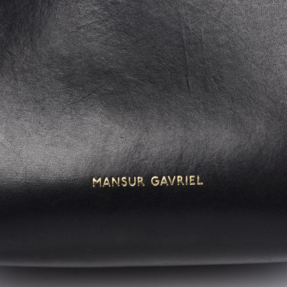 Mansur Gavriel Calfskin Mini Mini Bucket Bag Black Flamma 6 of 12