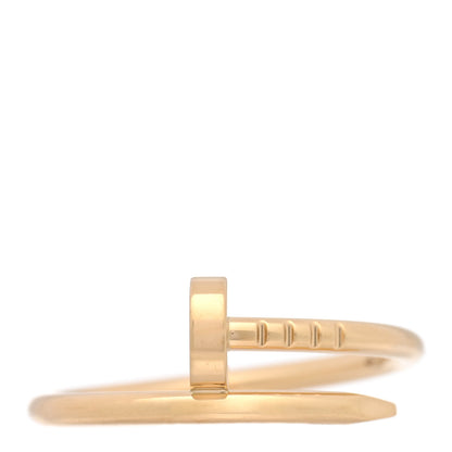 Cartier 18K Yellow Gold Small Juste Un Clou Ring 54 7 1 of 5
