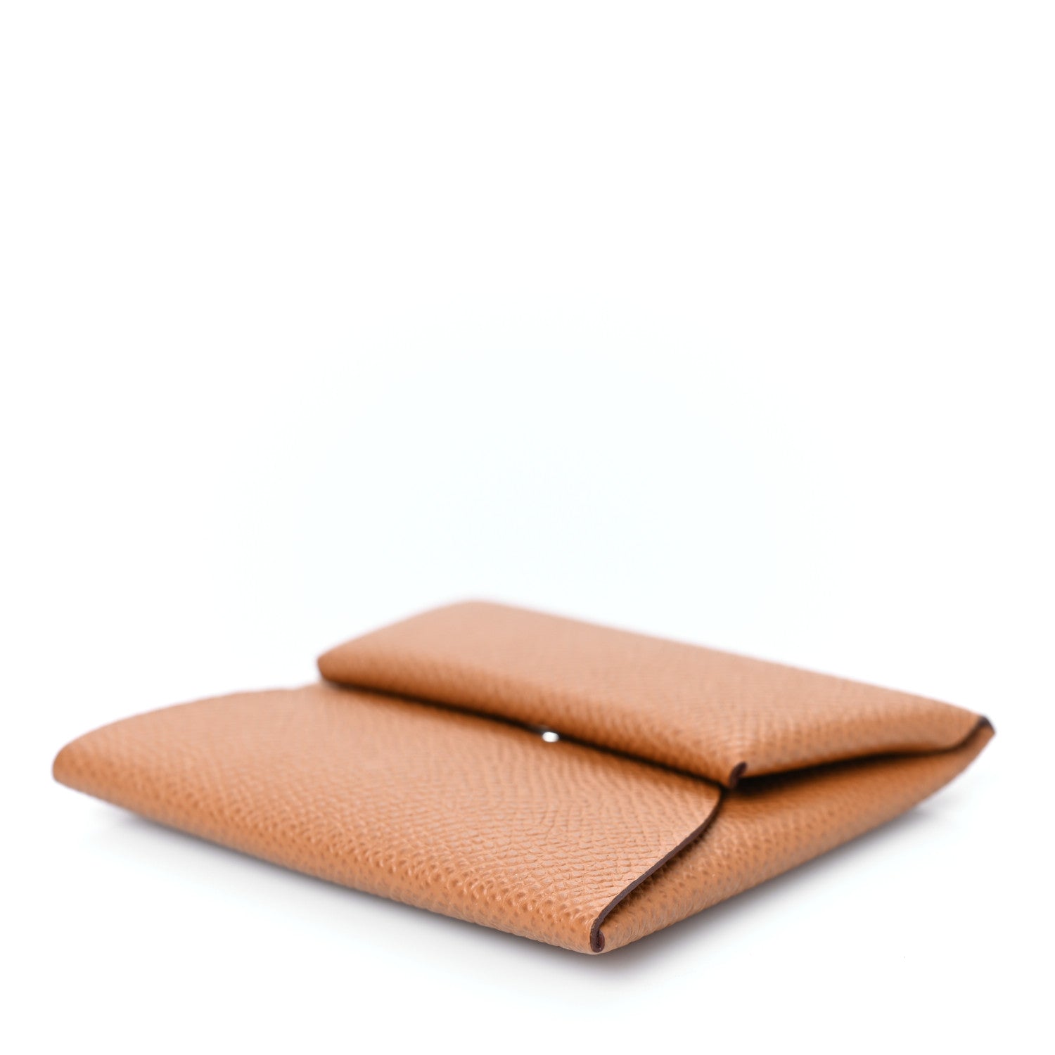 Hermes Epsom Bastia Coin Purse Toffee 8 of 8