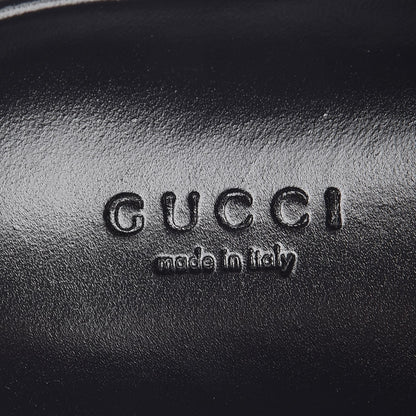 Gucci Softy Velvet Malaga Kid Bee Star Embroidered Womens Horsebit River Slippers 36 Black 9 of 12