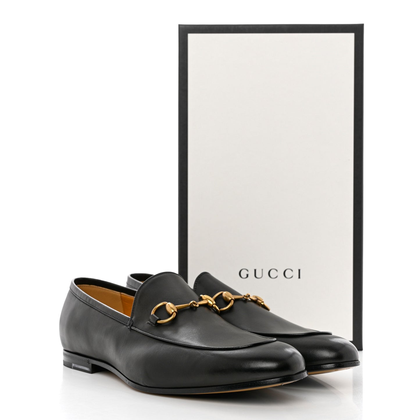 Calfskin Horsebit Mens Jordaan Loafers 10.5 Black