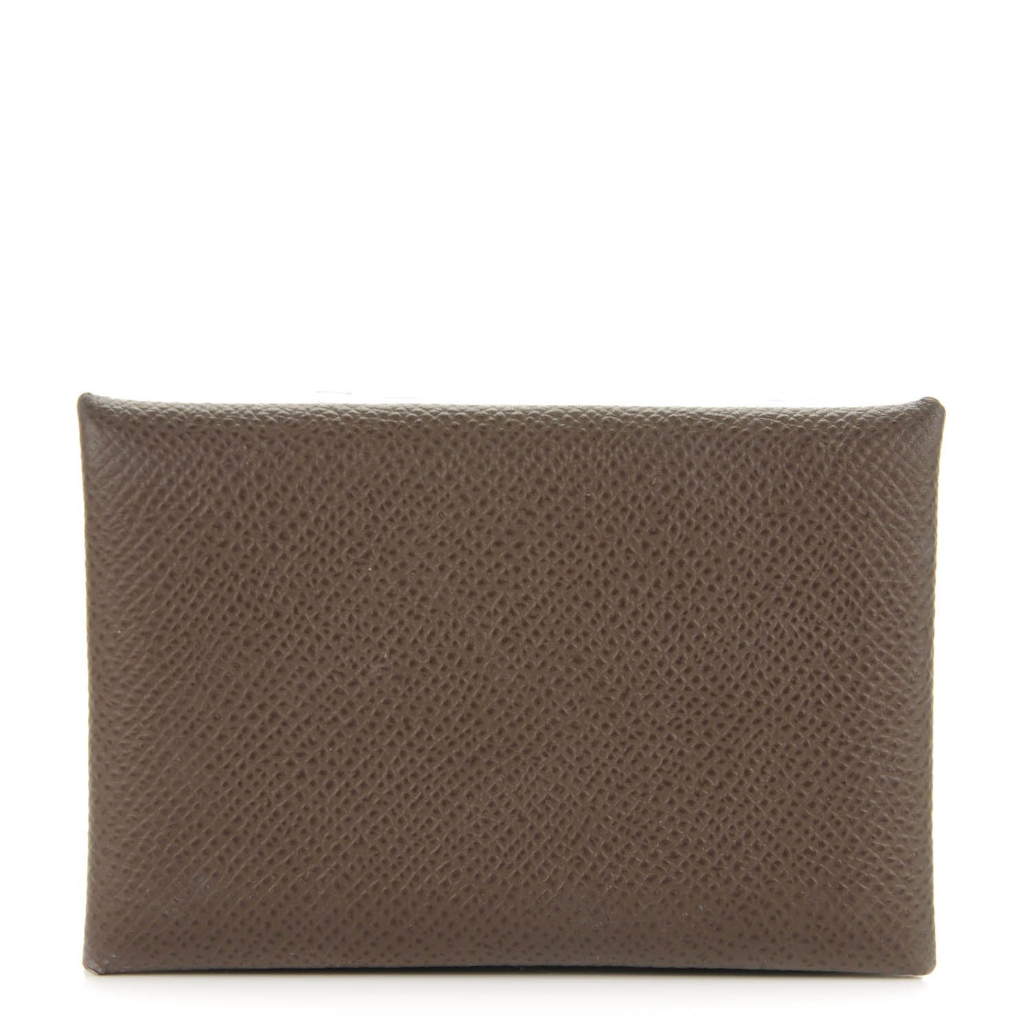 Hermes Epsom Calvi Card Case Etain 1 of 7