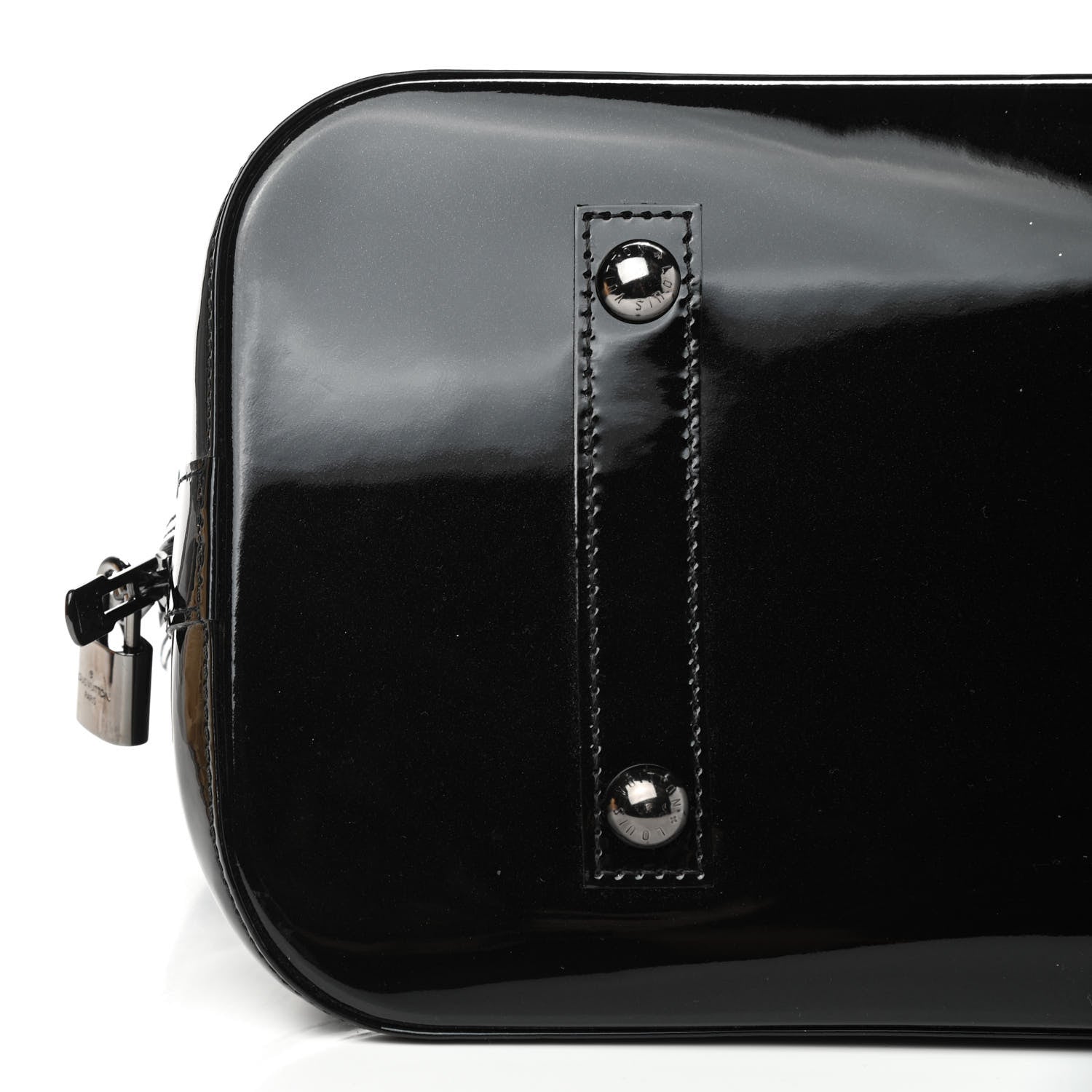 Louis Vuitton Vernis Alma GM Noir Magnetique 6 of 10